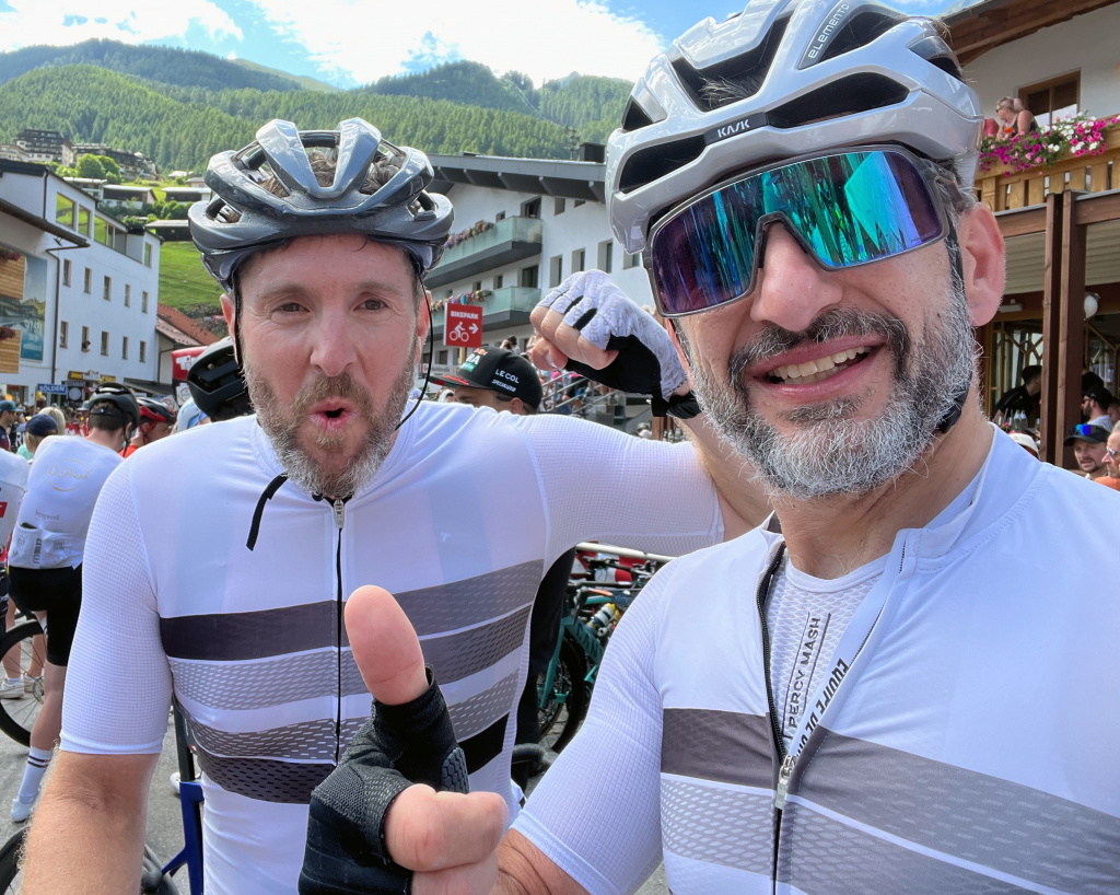 Daniele verbessert sich von 9:30 h auf 8:32 h beim Ötztaler